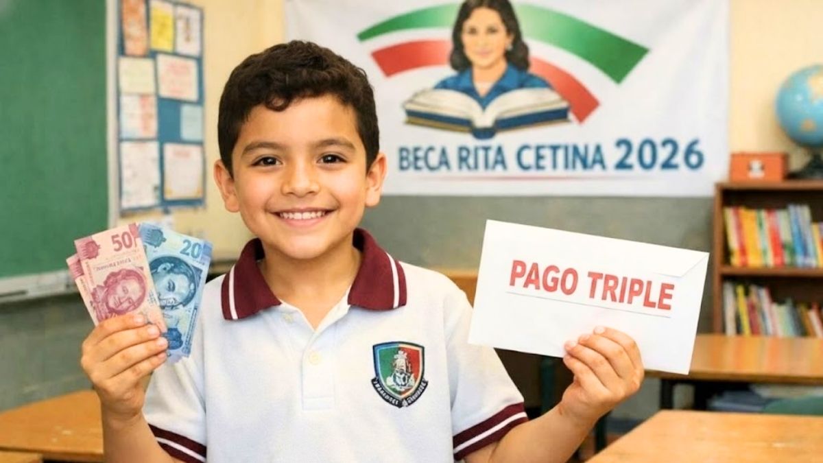 Pago Triple Beca Rita Cetina 2026 Requisitos Beneficiarios y Día de Entrega