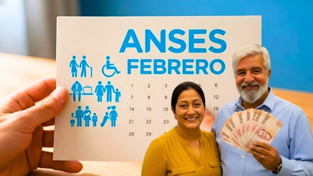 ANSES febrero 2026 cuándo cobro mi beneficio según el calendario