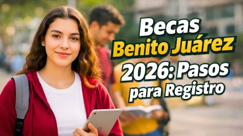 Becas Benito Juárez 2026 Pasos para Registro y Cobro del Apoyo en Marzo